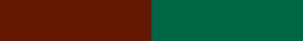 burgundy and dark green